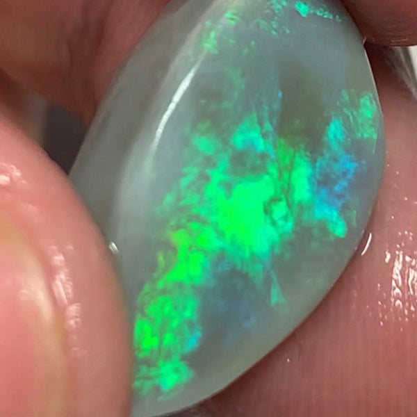 Lightning Ridge Opal Dark Base  Rough / Rub / Preform Gem Grade 11.5cts Big Clean amazing Bright Multi fires 21x13x5mm WSH38