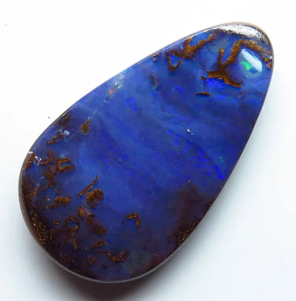 Australian Queensland Boulder opal Polished Gemstone 11.65cts From Winton 25x14x4mm BFC08