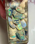 Lightning Ridge colourful knobby material 150cts 14x10x5 to 14x9x4 mm NEW13