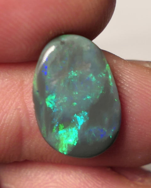 Dark Opal Gemstone 3.2cts Jewellery Grade Mulga® Picture Stone N5 Body Tone B3 Brightness Nice Multifires 16x10x2.5mm WAC65