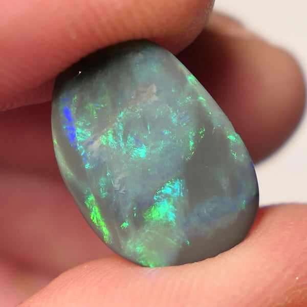 Dark Opal Gemstone 3.2cts Jewellery Grade Mulga® Picture Stone N5 Body Tone B3 Brightness Nice Multifires 16x10x2.5mm WAC65