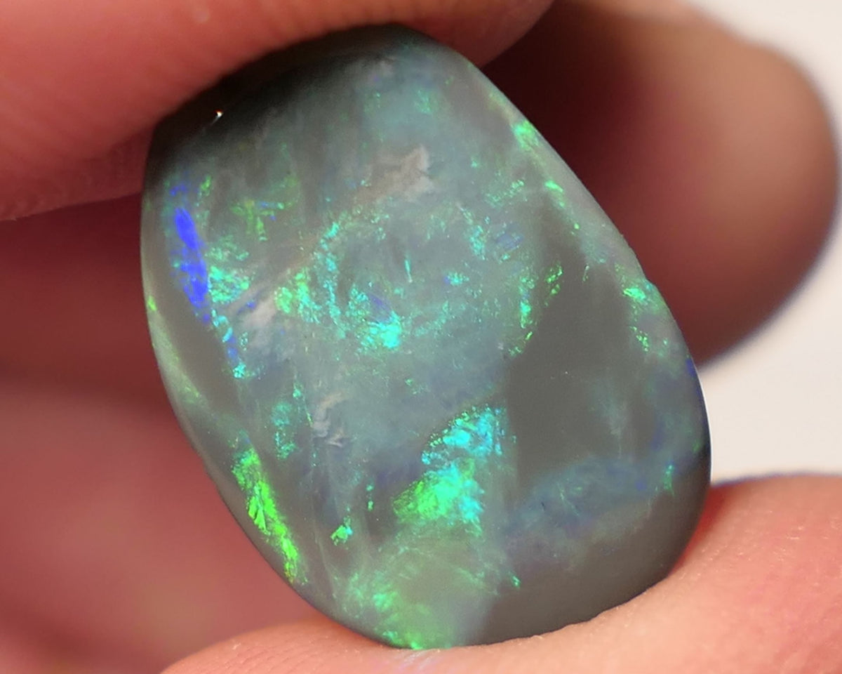 Dark Opal Gemstone 3.2cts Jewellery Grade Mulga® Picture Stone N5 Body Tone B3 Brightness Nice Multifires 16x10x2.5mm WAC65