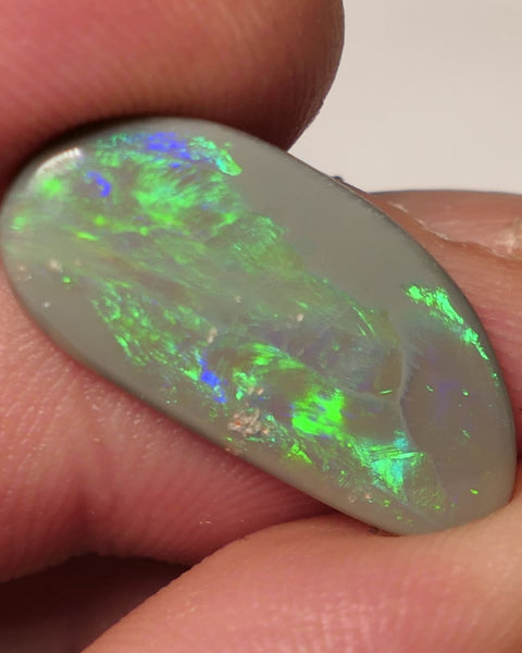 Lighting Ridge Dark Opal Picture stone Gemstone 5cts Jewellery Grade N6 Body Tone B3 Brightness Stunning Multifires 23x11x2.5mm WAC63