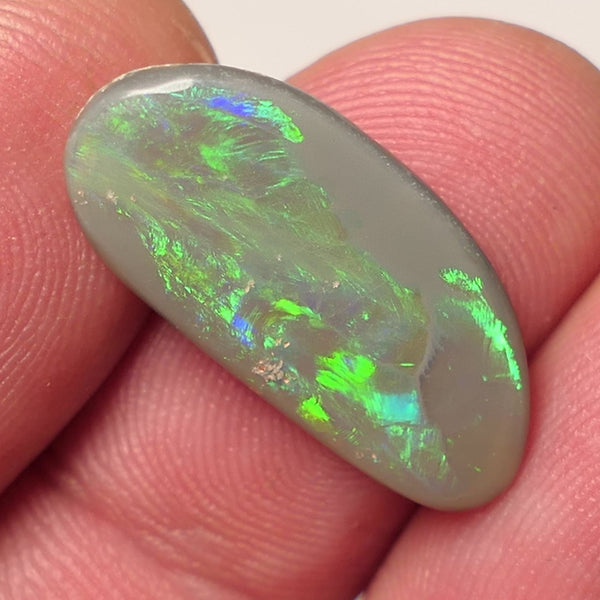 Lighting Ridge Dark Opal Picture stone Gemstone 5cts Jewellery Grade N6 Body Tone B3 Brightness Stunning Multifires 23x11x2.5mm WAC63