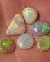 Lightning Ridge Opal Rubs/Preforms Jewellery Makers parcel Gem Grade Light Dark & Crystal Miners Bench® Preforms 12.6cts Gorgeous Vivid Vibrant Super bright Multifires 14x10x2mm to 11x8x2mm WAC67