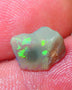 Lightning Ridge Rough / Rub Seam opal Miners Bench® 2.25cts Exotic Bright Yellow/Green/Blue Fires 11x9x4mm NS133