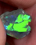 Lightning Ridge Miners Bench® Little Knobby Opal Rub Gorgeous Dark Base Rough / Rub 1.45cts Vibrant & Bright Multifires broad pattern 10x10x2.5mm WAA49