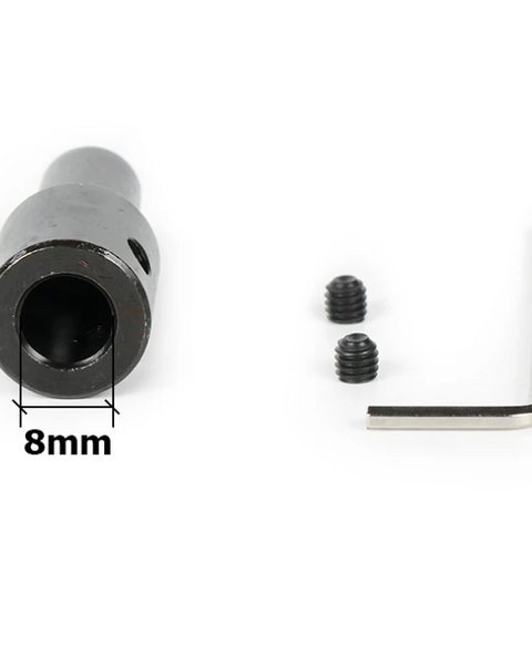 1-6mm Keyed Chuck with motor spindle 8mm hole size fits TM=2 Foredom & JoolTool bench polishers / lathes plus others