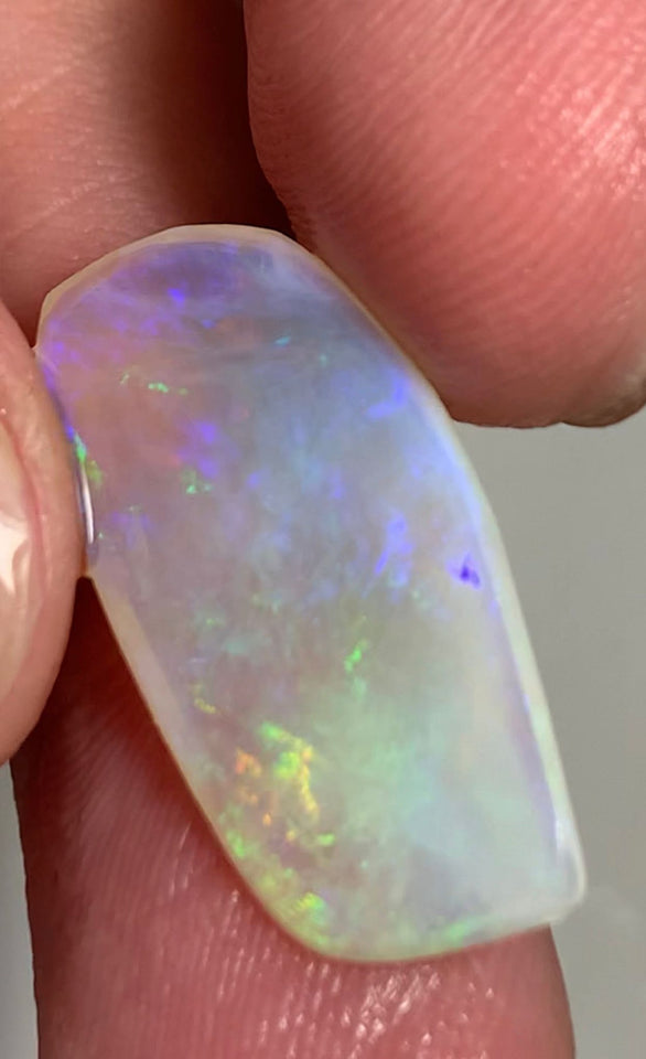 Australian Lightning Ridge Rough / Rub Big Crystal opal  6.1cts Nice Multifires 24x13x1.5mm WSM15