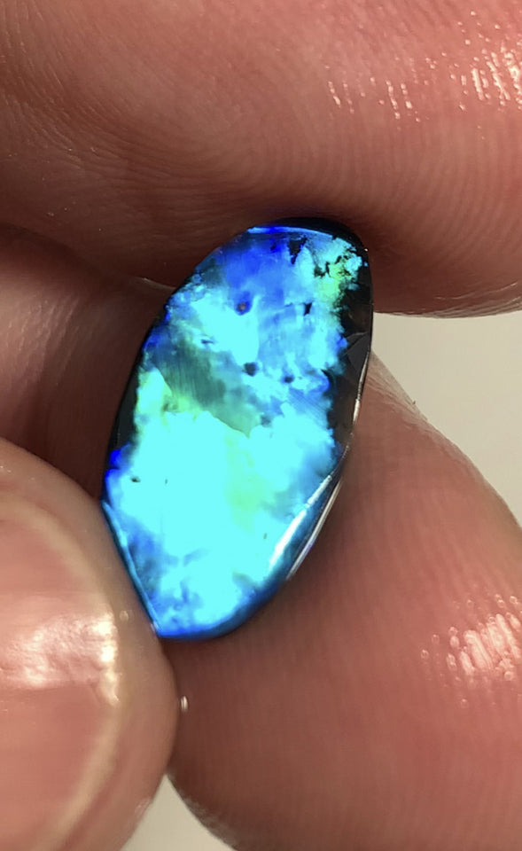 Australian N1 Black Opal Rub GEM Grade 2.15cts MULGA® FIELD Brightness 10/5 Extremely Vibrant & Rich fires & gorgeous broad pattern WSB166