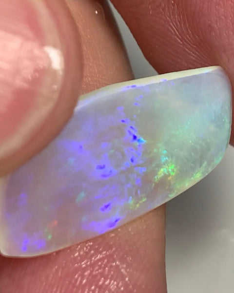Australian Lightning Ridge Rough / Rub Big Crystal opal  6.1cts Nice Multifires 24x13x1.5mm WSM15