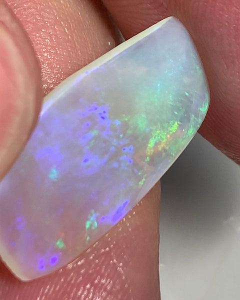 Australian Lightning Ridge Rough / Rub Big Crystal opal  6.1cts Nice Multifires 24x13x1.5mm WSM15